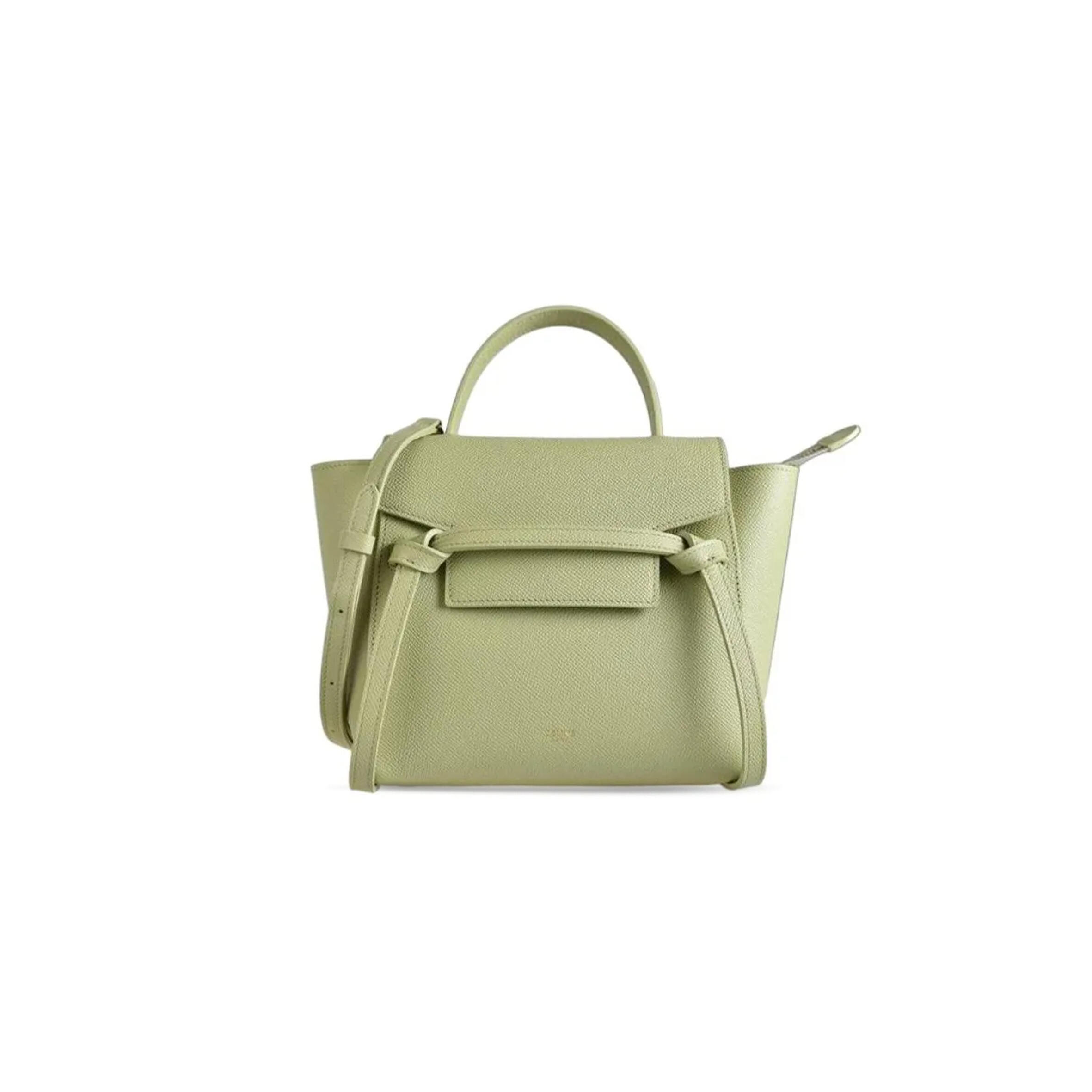 CELINE BELT NANO BAG IN GRAINED CALFSKIN 189003ZVA.15LJ (20*20*10cm)